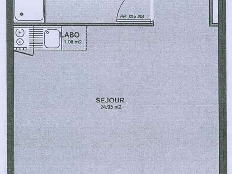 Location appartement 1 pièce