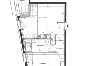 Location Appartement 2 piècesSaint-Herblain