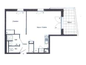 Location Appartement 2 piècesSaint-Herblain