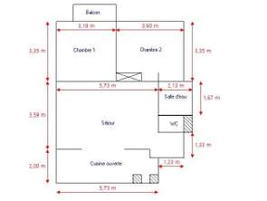 Location Appartement 3 piècesSaint-Herblain