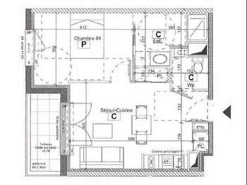 Location appartement 2 pièces