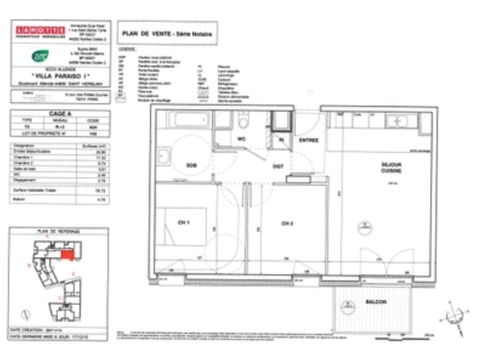 Location appartement 3 pièces