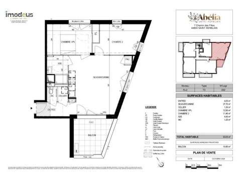 Location appartement 3 pièces
