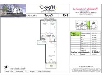 Location appartement 3 pièces