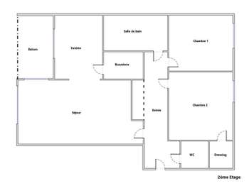 Location appartement 3 pièces
