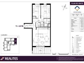 Location Appartement 3 piècesSaint-Malo