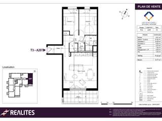 Location appartement 3 pièces