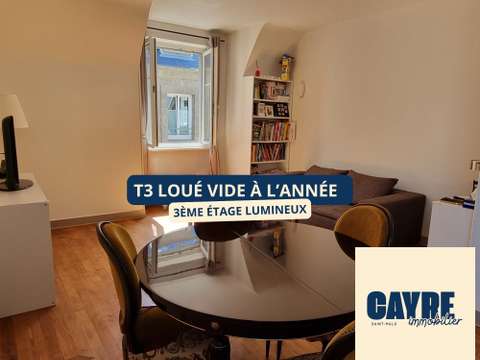 Location appartement 3 pièces Saint-Malo 35