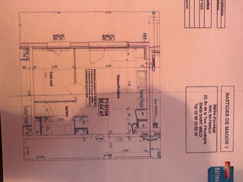 Location appartement 2 pièces Saint-Malo 35
