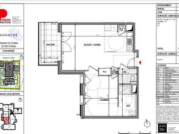 Location appartement 2 pièces