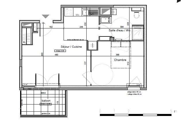 Location appartement 2 pièces