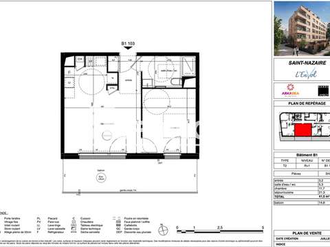 Location appartement 2 pièces