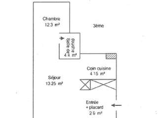 Location appartement 2 pièces