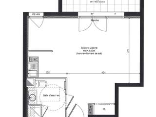 Location appartement 1 pièce