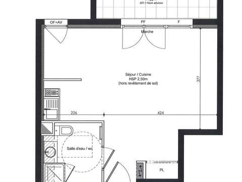 Location appartement 1 pièce Saint-Nazaire 44