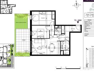 Location appartement 3 pièces