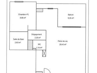 Location appartement 2 pièces Location appartement 2 pièces