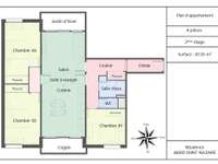 Location Chambre 4 pièces