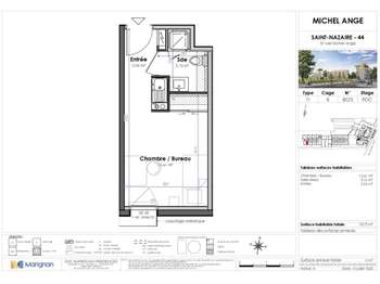 Location Appartement T1Saint-Nazaire