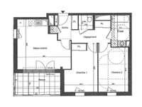 Location appartement 3 pièces