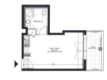Location appartement 1 pièce