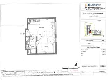 Location Appartement 2 piècesSaint-Nazaire