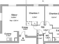 Location appartement 3 pièces Location appartement 3 pièces