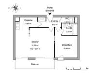 Location appartement 2 pièces Location appartement 2 pièces