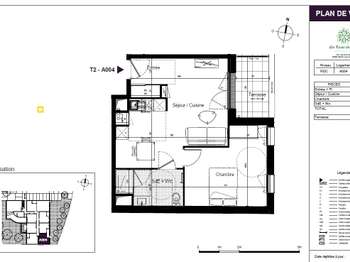 Location Appartement 2 piècesSainte-Luce-sur-Loire