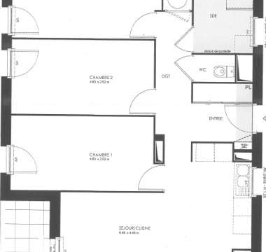 Location appartement 4 pièces