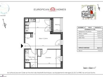 Location appartement 3 pièces
