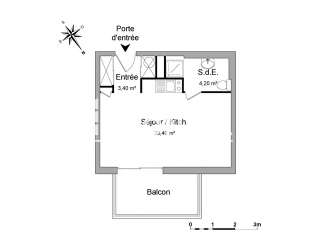 Location appartement 1 pièce