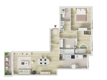 Location appartement 3 pièces Suresnes 92