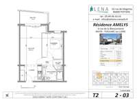 Location appartement 2 pièces