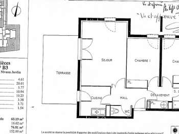 Location Appartement 3 piècesToulouse