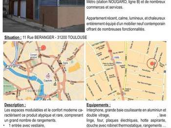 Location Appartement T1Toulouse