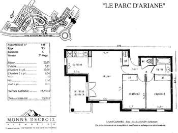 Location appartement 3 pièces Toulouse 31