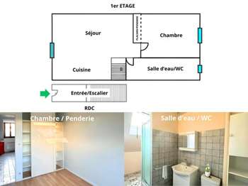 Location appartement 2 pièces