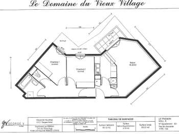 Location Appartement 3 piècesTrappes
