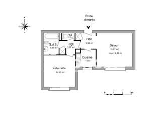 Location appartement 2 pièces Location appartement 2 pièces