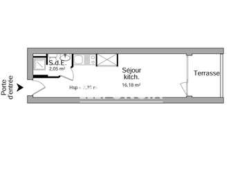 Location appartement 1 pièce