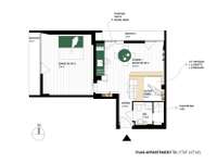 Location appartement 2 pièces