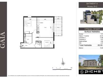 Location appartement 3 pièces