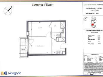 Location appartement 2 pièces