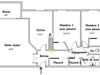 Location appartement 3 pièces