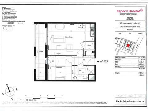 Location appartement 2 pièces