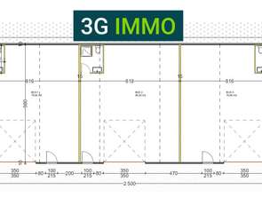 Location Bureaux et commerces 80 m&sup2;Bourg-Blanc