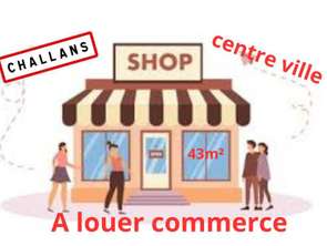 Location Bureaux et commerces 43 m&sup2;Challans