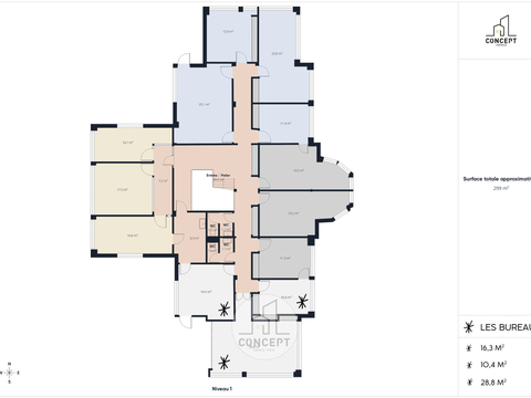 Bureaux et commerces Concarneau 29