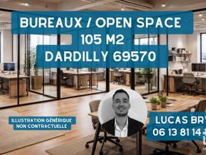 Location Bureaux et commerces 105 m&sup2;Dardilly